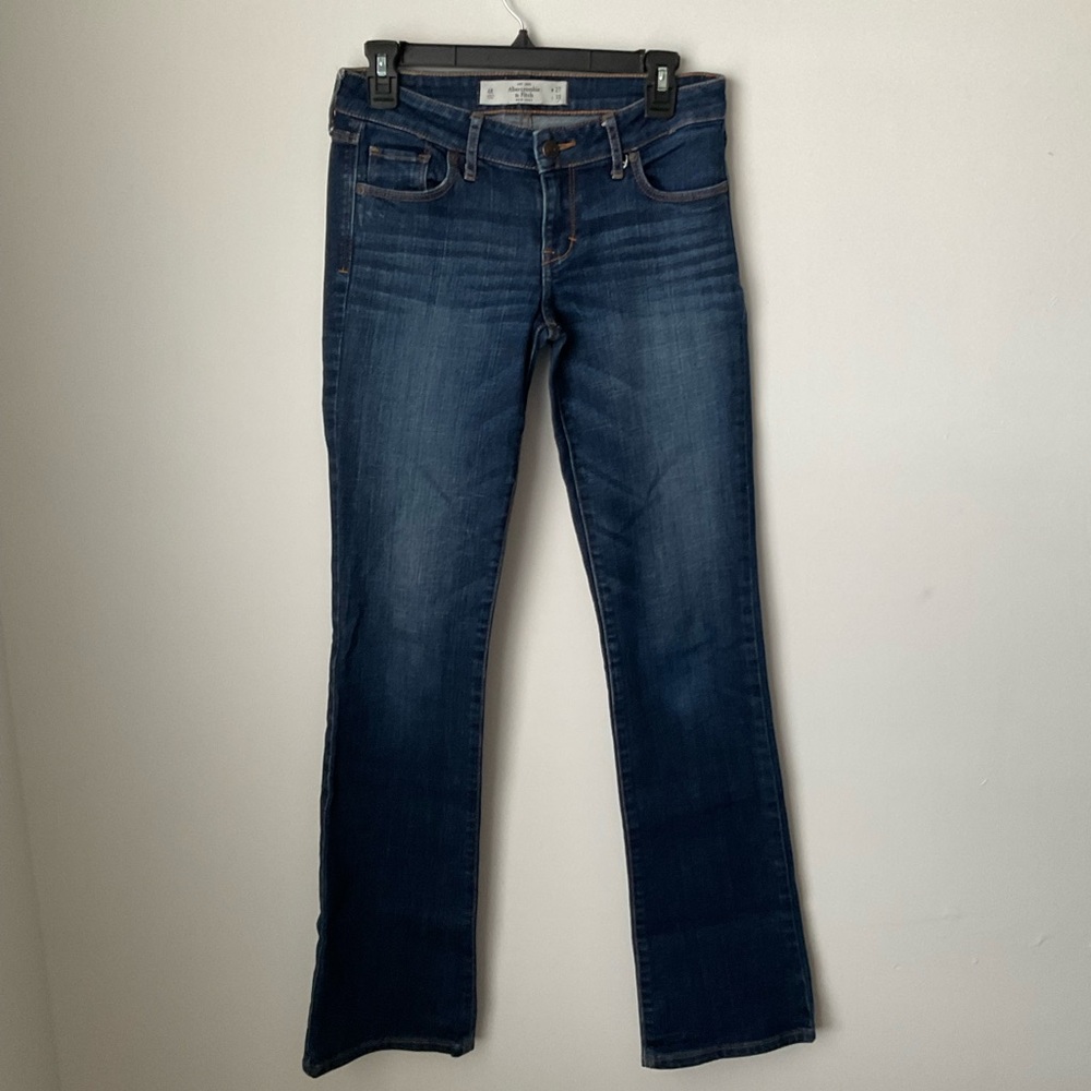 Abercrombie & Fitch Dark Indigo Flare Jeans SIZE 4R